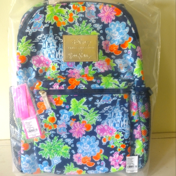 Mickey & Minnie Mouse Lilly Pulitzer Backpack